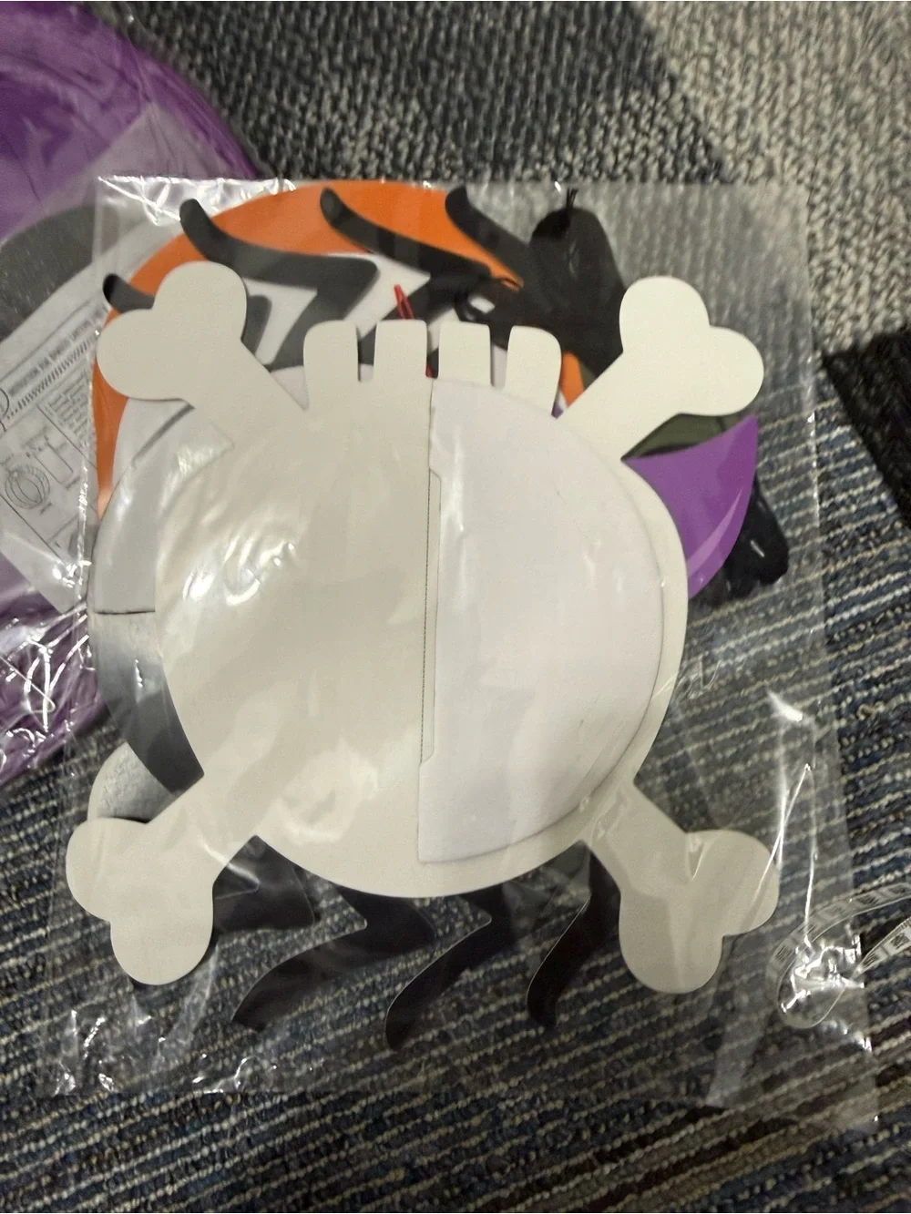 Purple Halloween Paper Lantern - Party Hanging Decoration